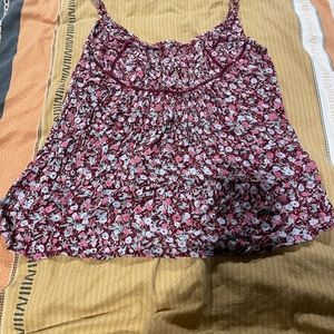 Billabong floral tank